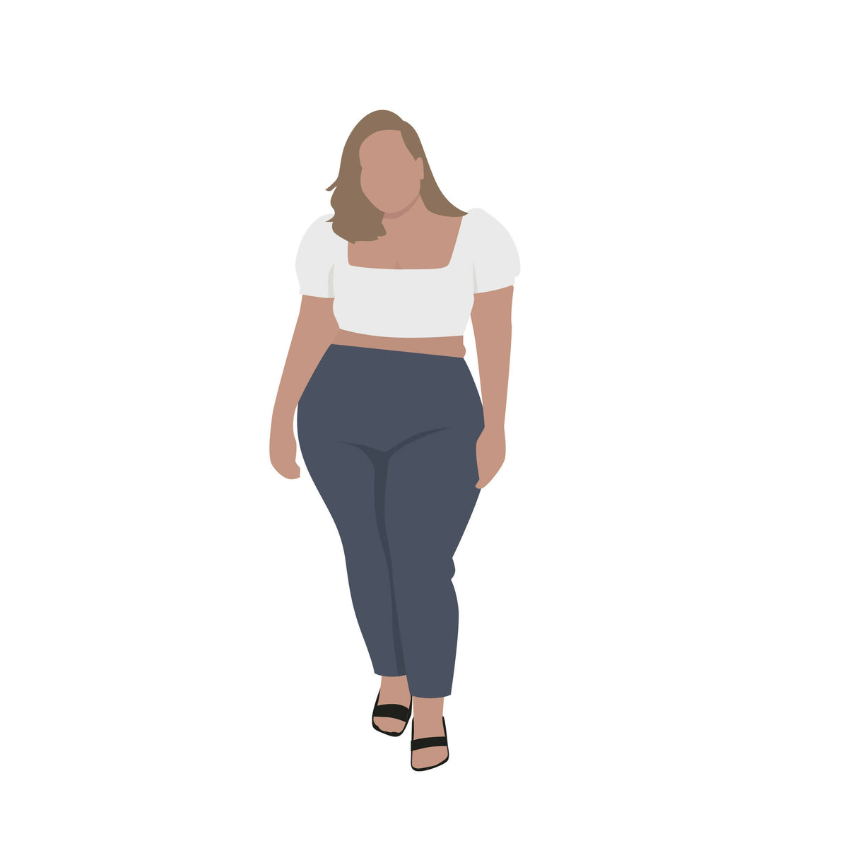 Curvy Women Cutout Pack — cutout pack for architectural visualisation, preview 6 of 7