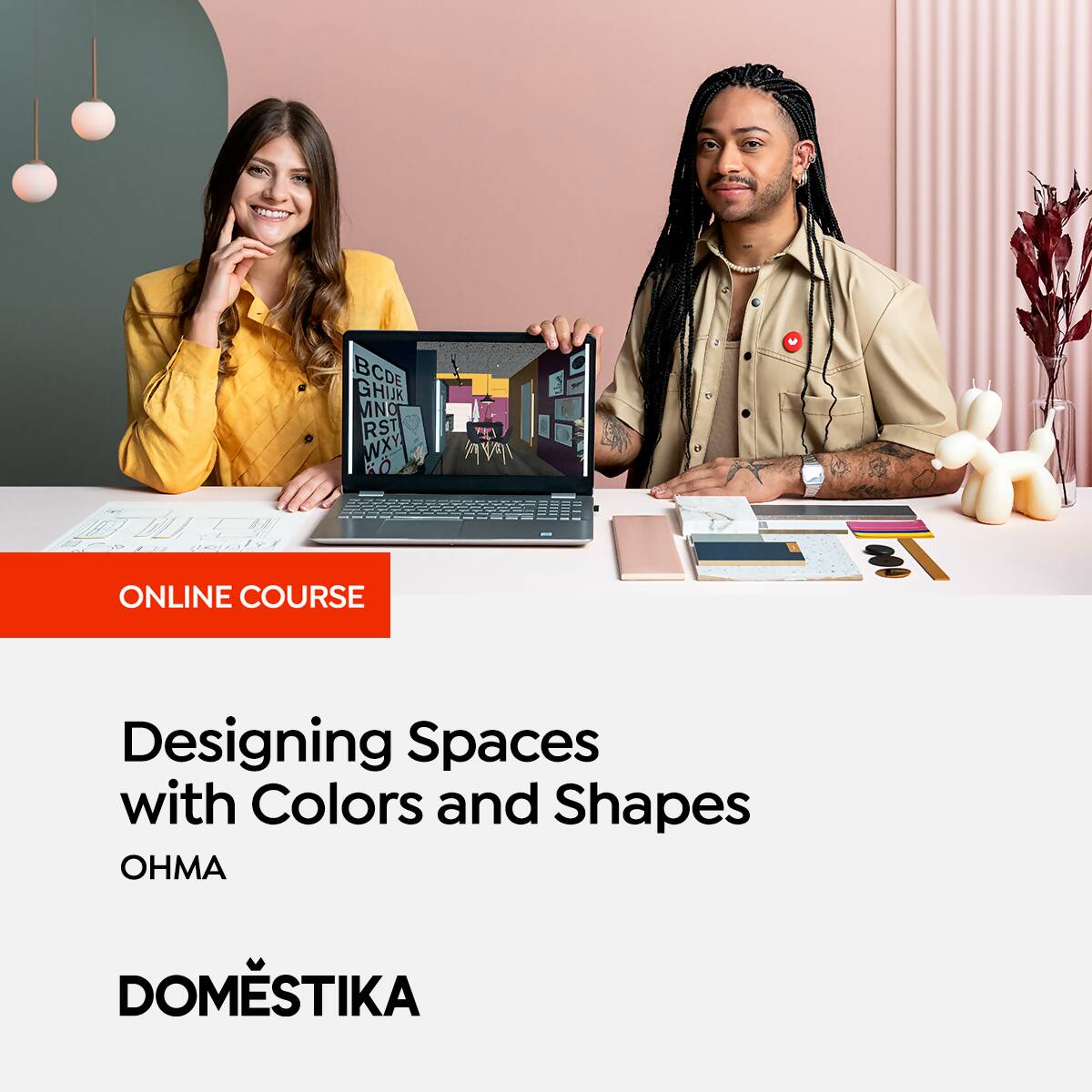 Designing Spaces with Colors and Shapes — video course for architects, preview 2 of 2
