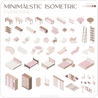 Minimalistic Isometric Furniture Pack