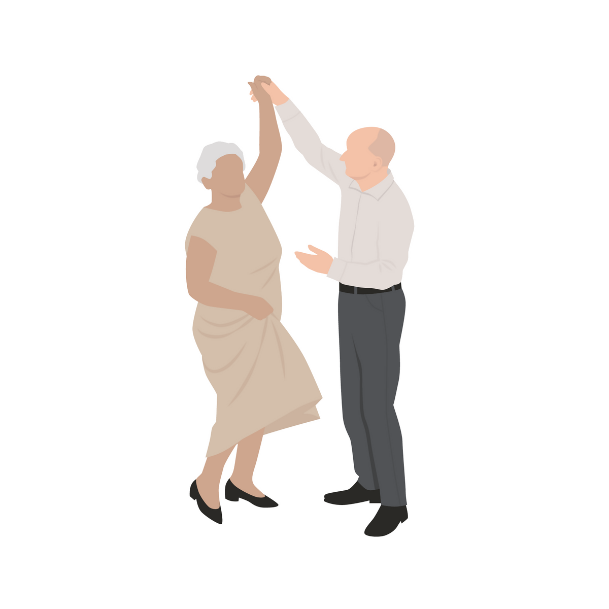 Elderly People Cutout Pack — cutout pack for architectural visualisation, preview 3 of 8