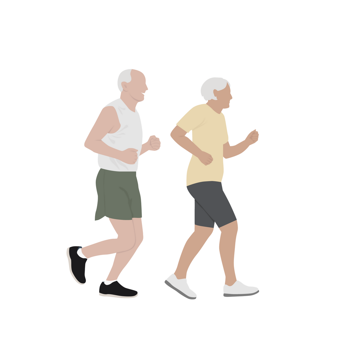 Elderly People Cutout Pack — cutout pack for architectural visualisation, preview 4 of 8