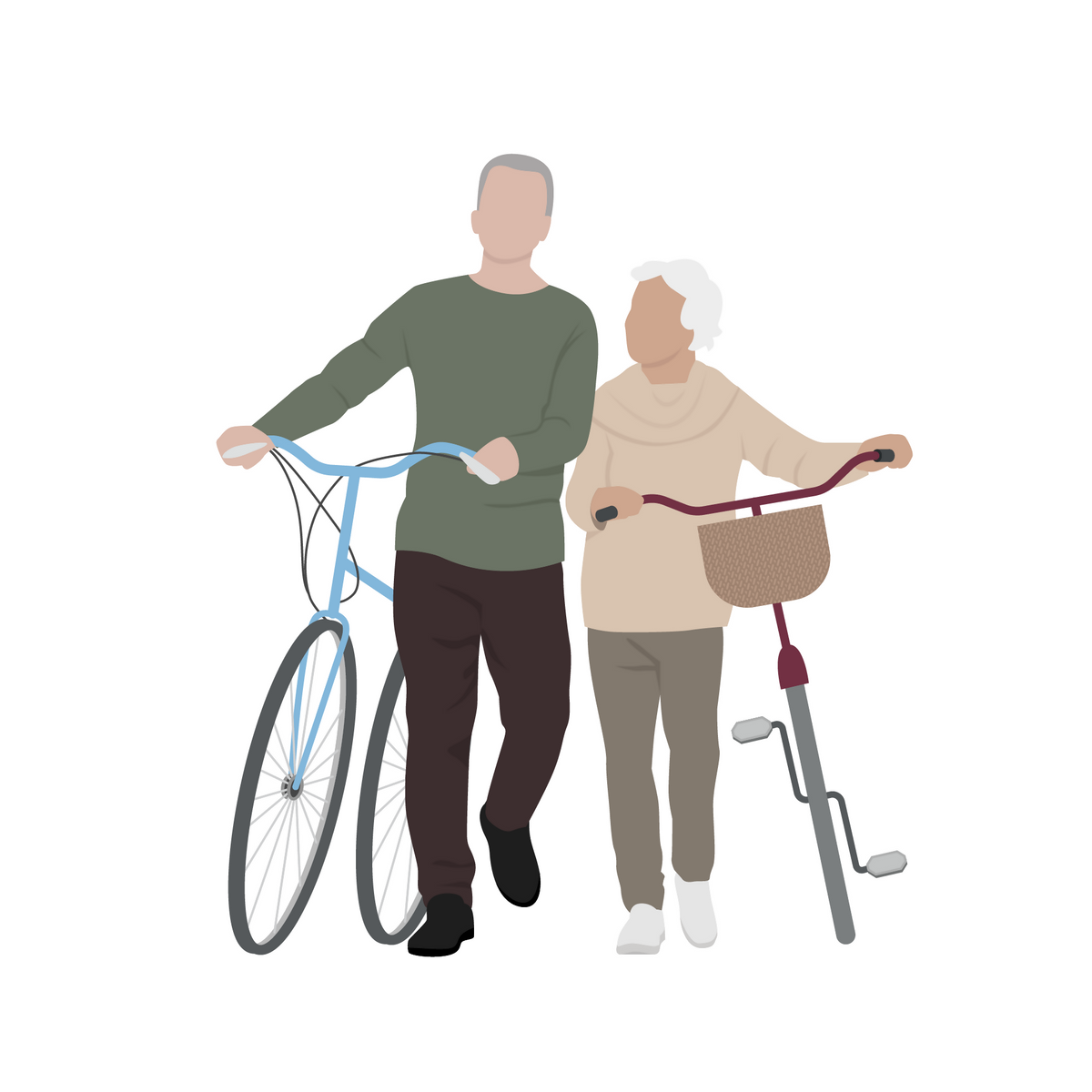 Elderly People Cutout Pack — cutout pack for architectural visualisation, preview 5 of 8
