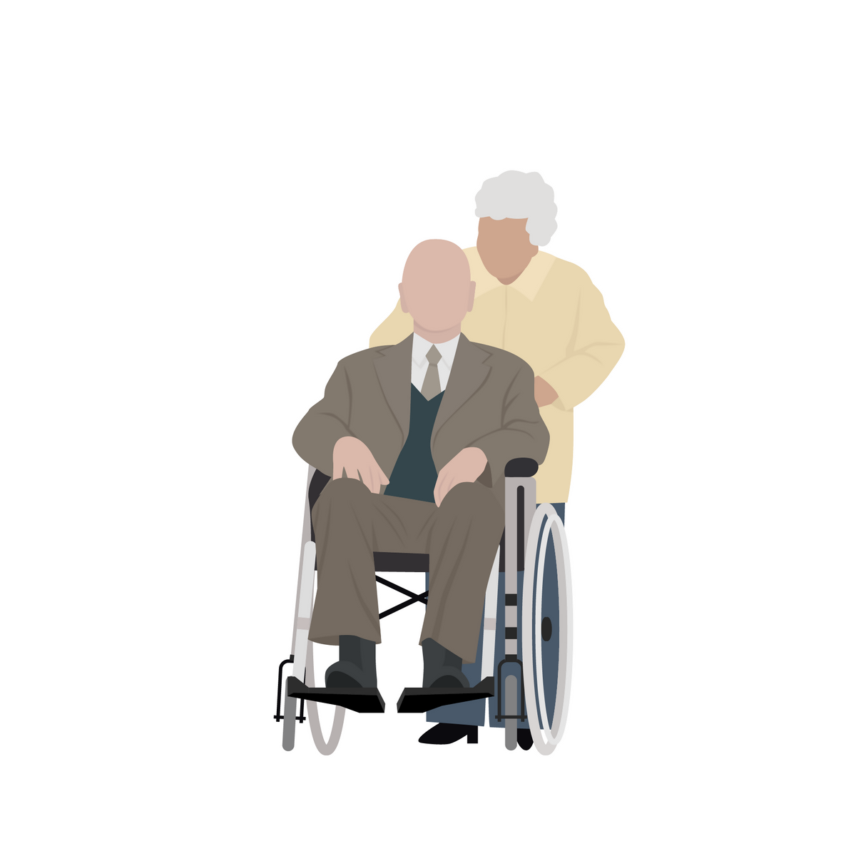 Elderly People Cutout Pack — cutout pack for architectural visualisation, preview 6 of 8