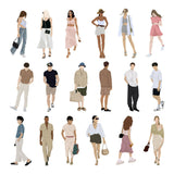 Flat Vector People Summertime Pack