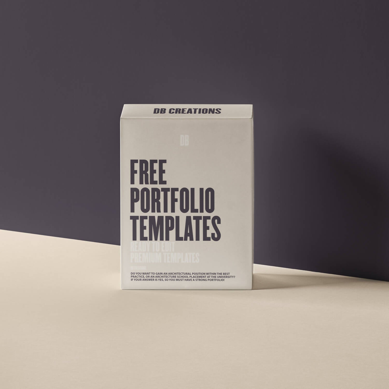Free Professional Portfolio Templates for Architects — editable template for architects, preview 2 of 5