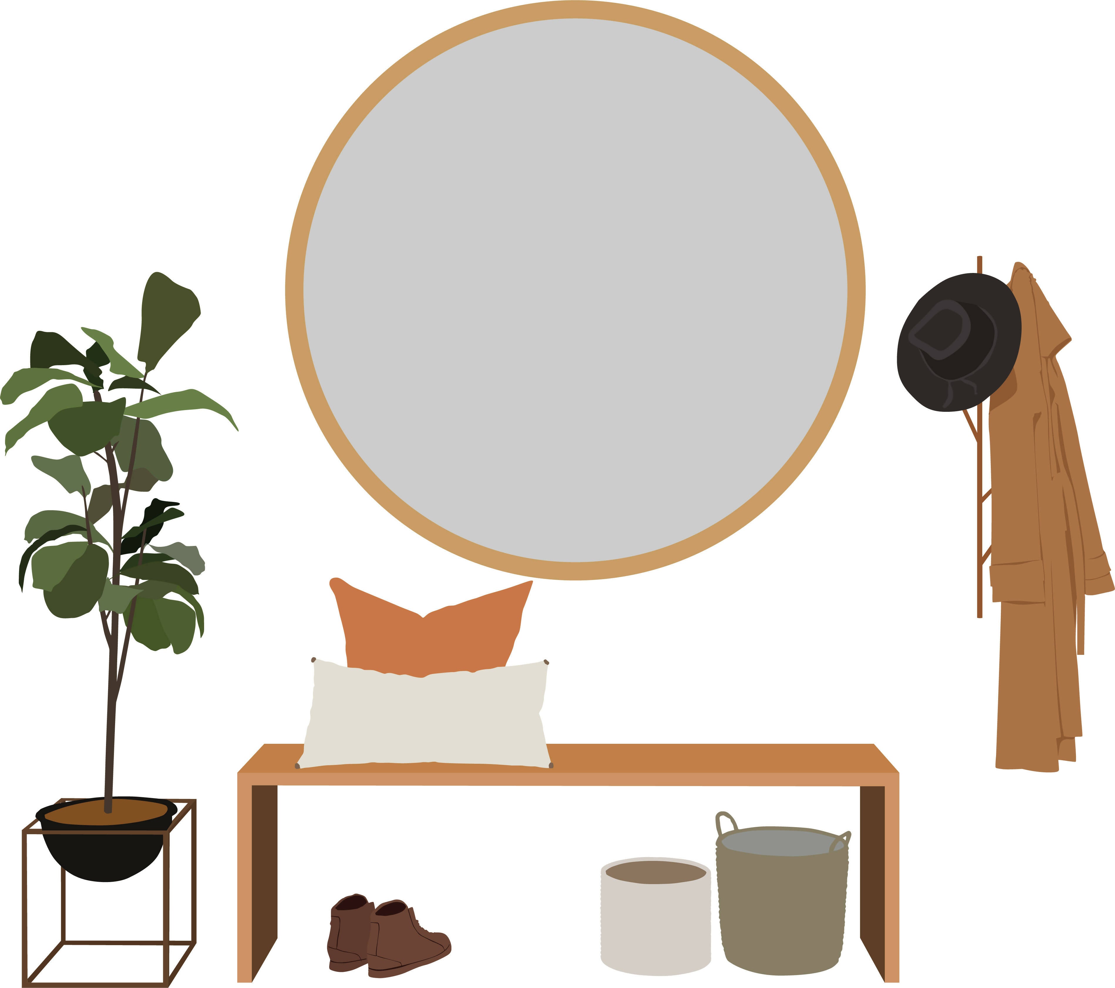Furniture Vectors (66 figures) — cutout pack for architectural visualisation, preview 2 of 3