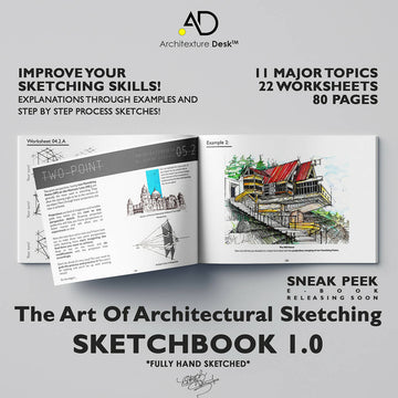 The Art of Architectural Sketching: Sketchbook 1.0 Ebook