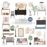 Hallway Furniture Cutouts Pack — cutout pack for architectural visualisation, preview 1 of 7