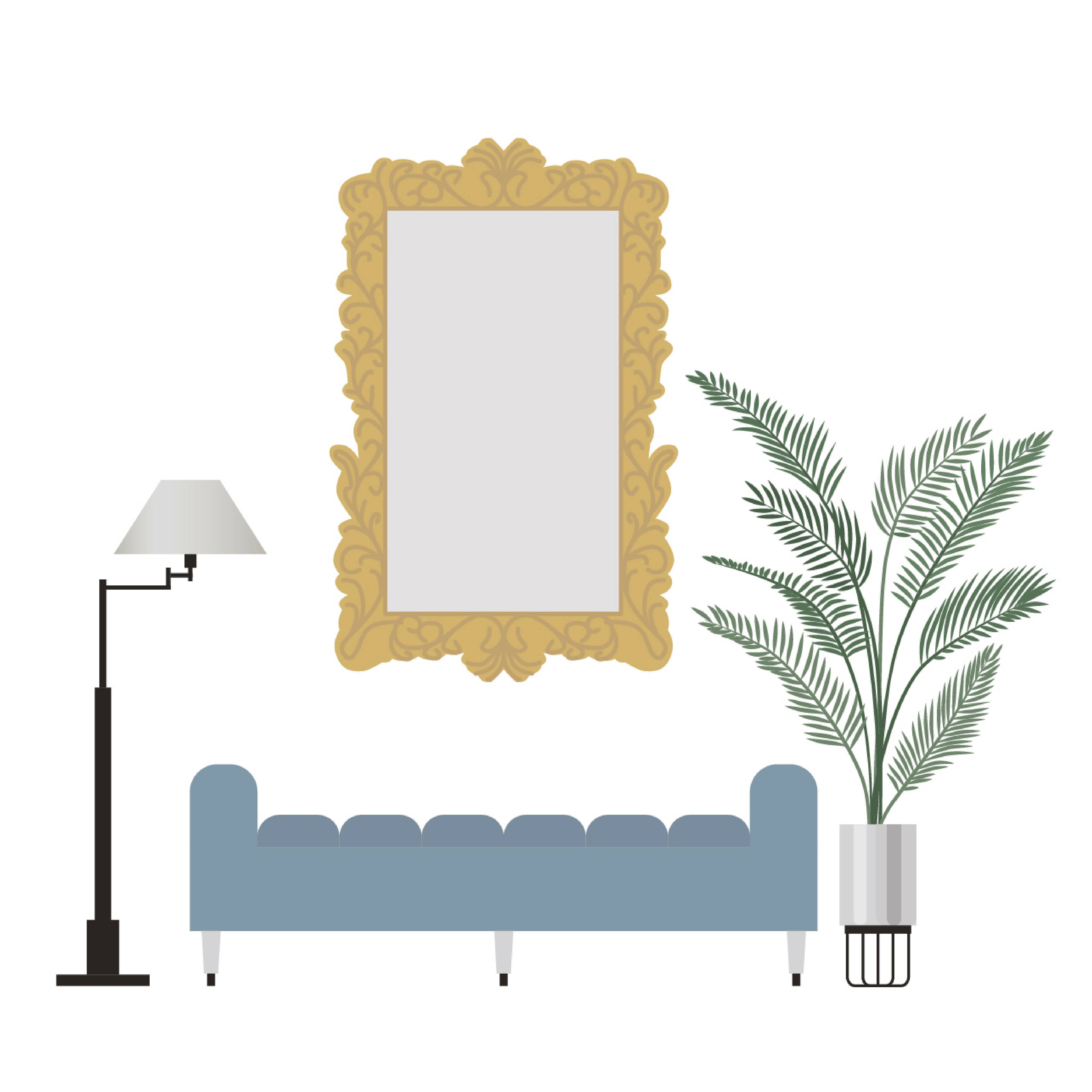Hallway Furniture Cutouts Pack — cutout pack for architectural visualisation, preview 2 of 7