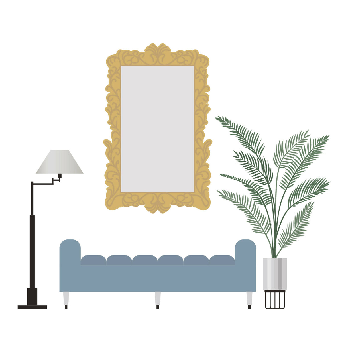Hallway Furniture Cutouts Pack — cutout pack for architectural visualisation, preview 2 of 7