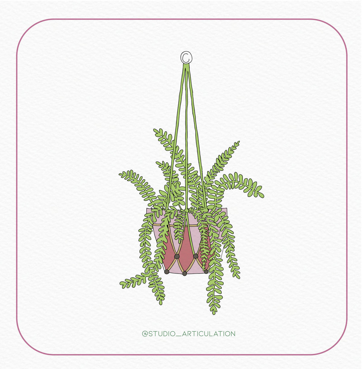 Handmade Vector Indoor Plants — cutout pack for architectural visualisation, preview 7 of 7