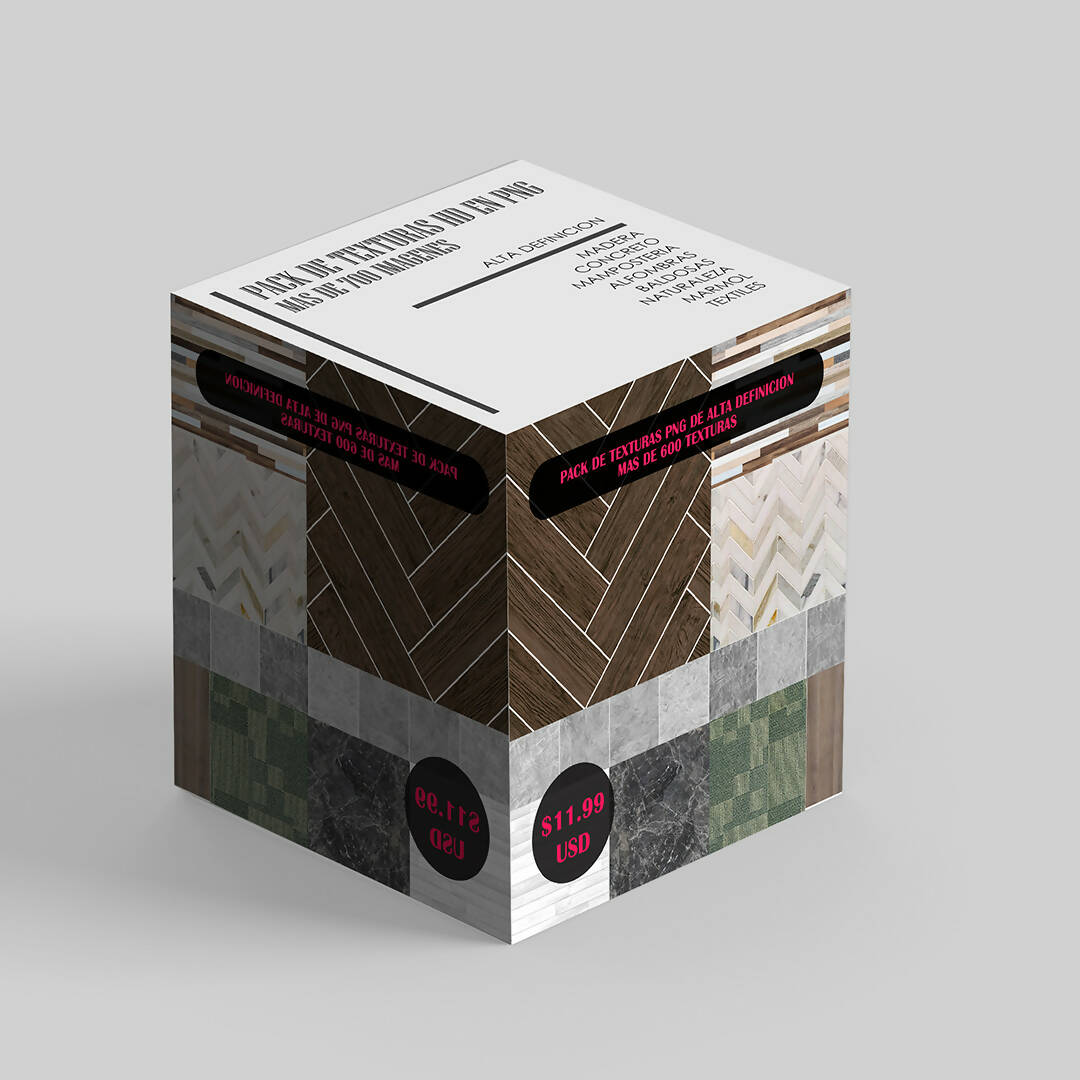 HD PNG Textures Pack — texture pack for architectural rendering