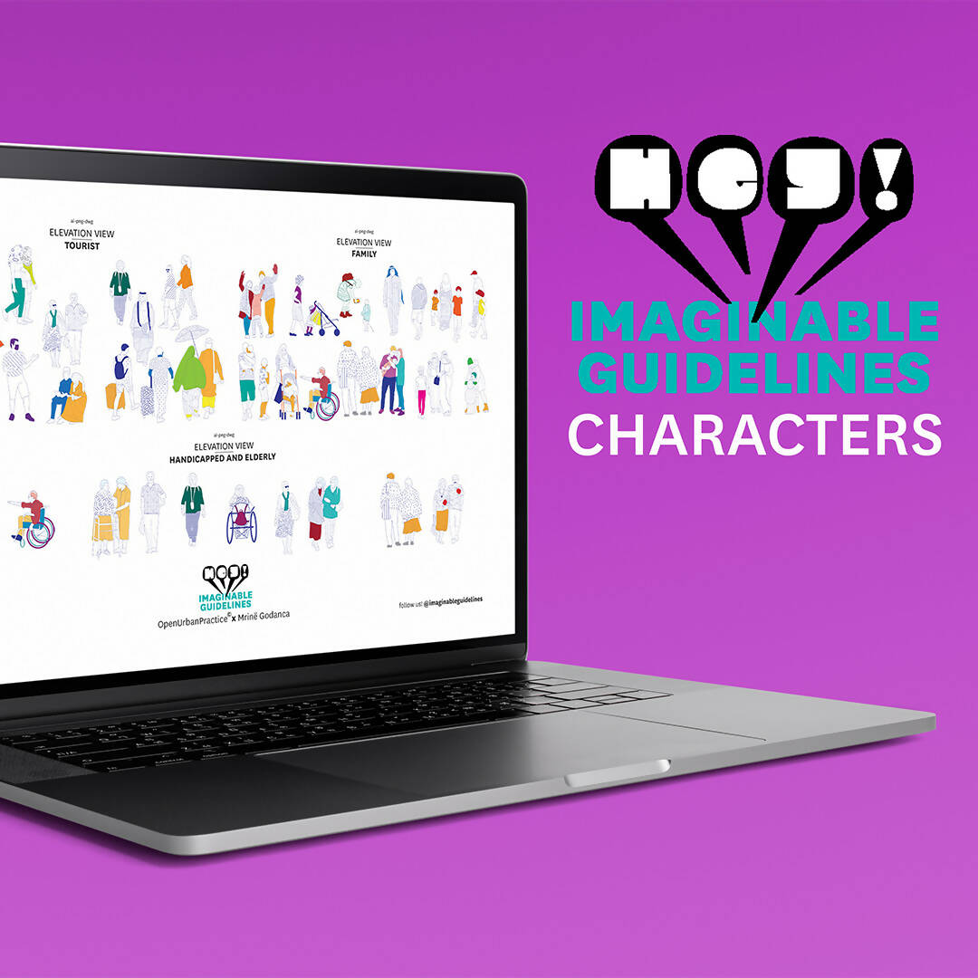 HEY! Characters: Pedestrian Collection — cutout pack for architectural visualisation, preview 3 of 3