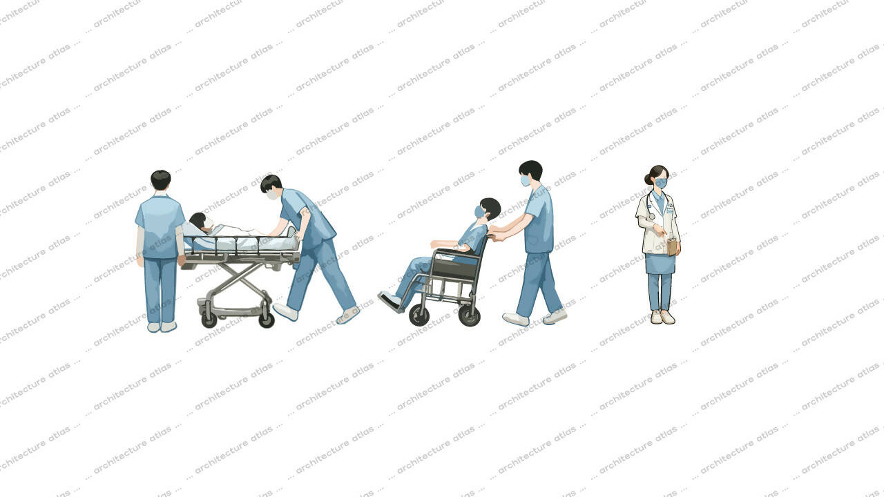 Hospital Pack - 02 — cutout pack for architectural visualisation, preview 3 of 4