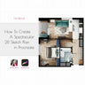 How to Create a Spectacular 2D Sketch Plan in Procreate Handbook — ebook for architects, preview 1 of 2