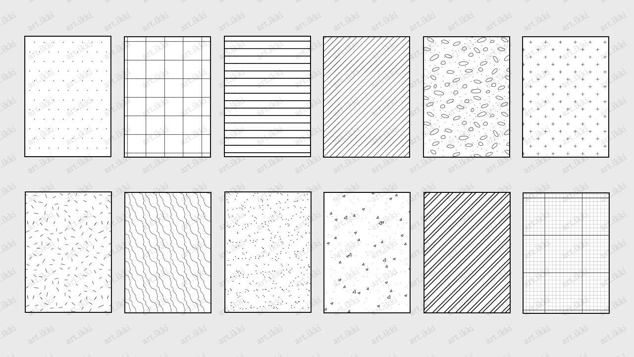 Architectural Pattern Set — pattern set for architectural drawings, preview 3 of 3