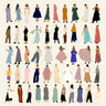 Illustrated Characters (50 figures) — cutout pack for architectural visualisation