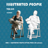 Illustrated People Vol. 04 — cutout pack for architectural visualisation, preview 1 of 3