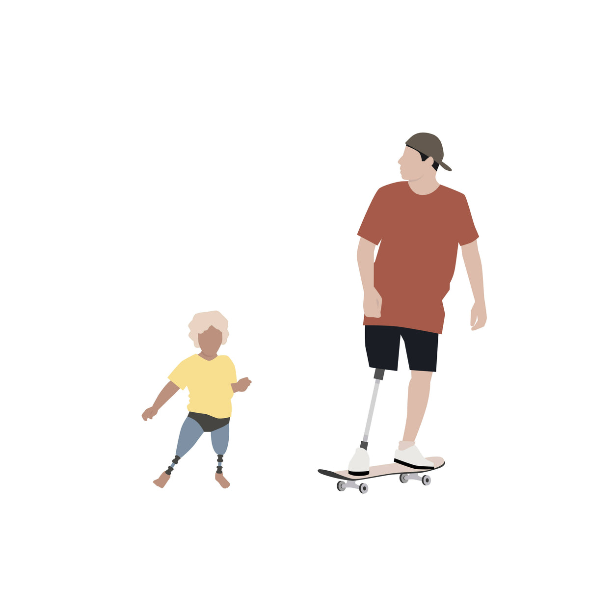 Inclusive People Cutout Pack — cutout pack for architectural visualisation, preview 4 of 4