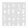 Indoor Plants Outline (20 Figures) — cutout pack for architectural visualisation, preview 1 of 4