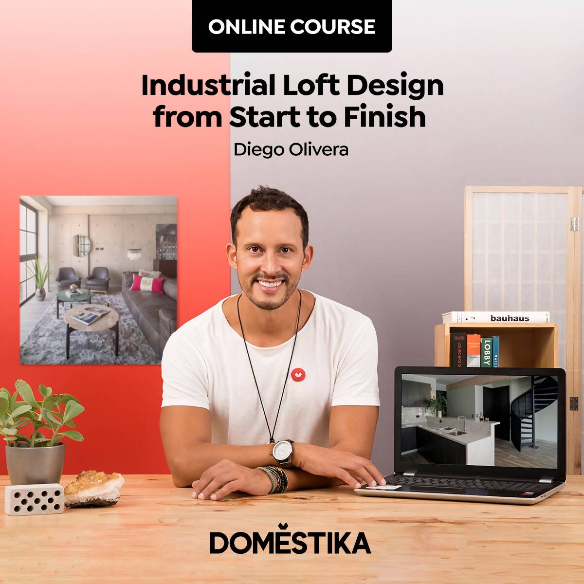 Industrial Loft Design from Start to Finish — video course for architects, preview 2 of 2