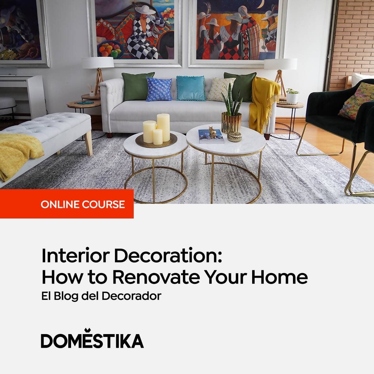 Interior Decoration: How to Renovate Your Home — video course for architects, preview 1 of 2