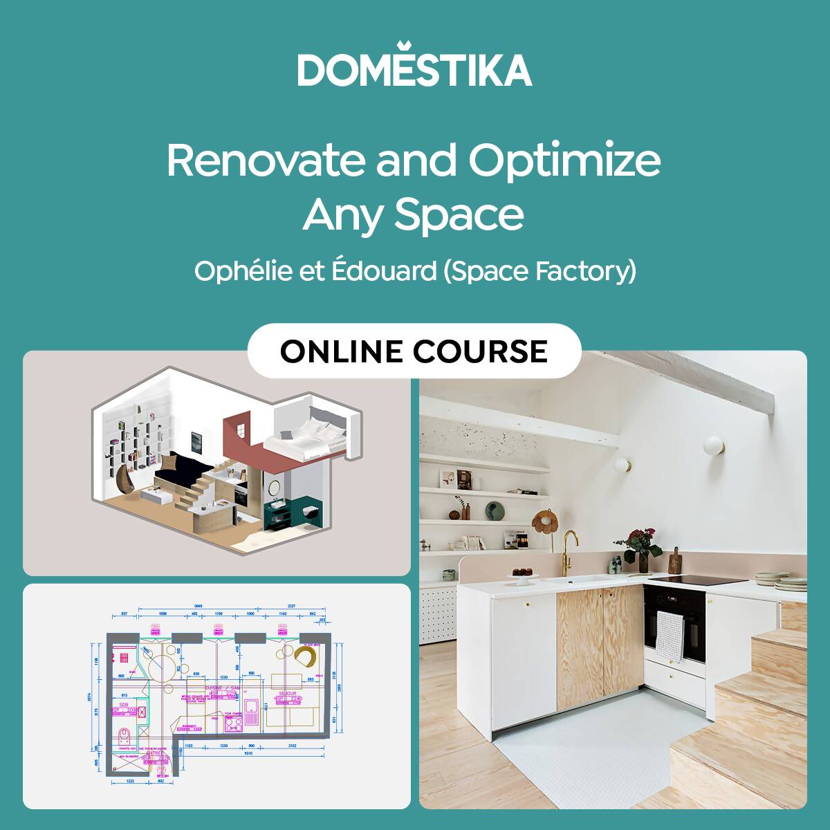 Interior Design for Compact and Functional Spaces — video course for architects, preview 1 of 2