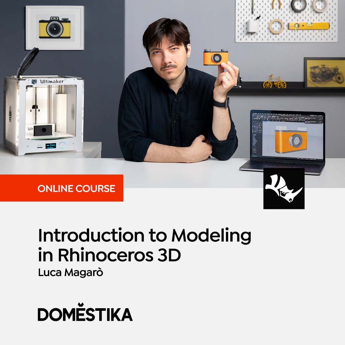 Introduction to Modeling in Rhinoceros 3D — video course for architects, preview 2 of 2