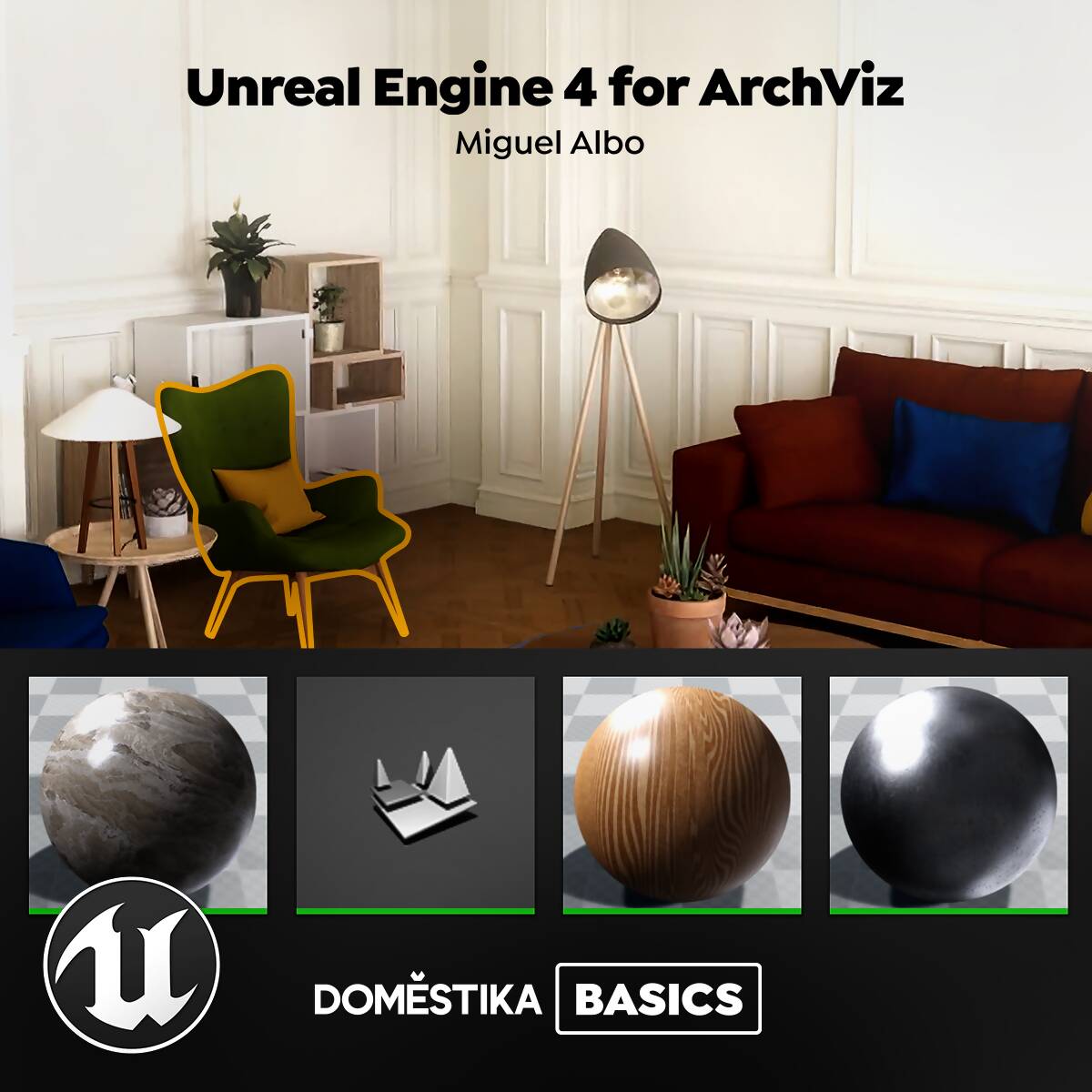 Introduction to Unreal Engine 4 for Architectural Rendering — video course for architects, preview 1 of 2