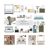 Bedroom & Wardrobe Furniture Cutouts Pack