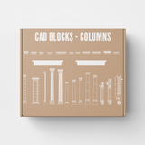 Classical Column CAD Blocks: Capitals, Pilasters and Brackets