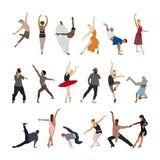 People Dancing (17 figures)