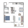Floor Plan Apartment 2 – CAD Bundle