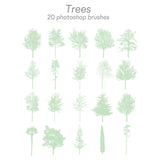 Photoshop Elevation Tree Brush