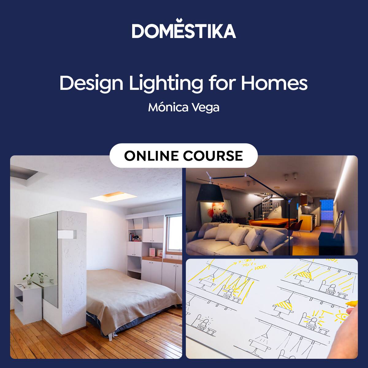 Lighting Techniques for Interior Design — video course for architects, preview 1 of 2