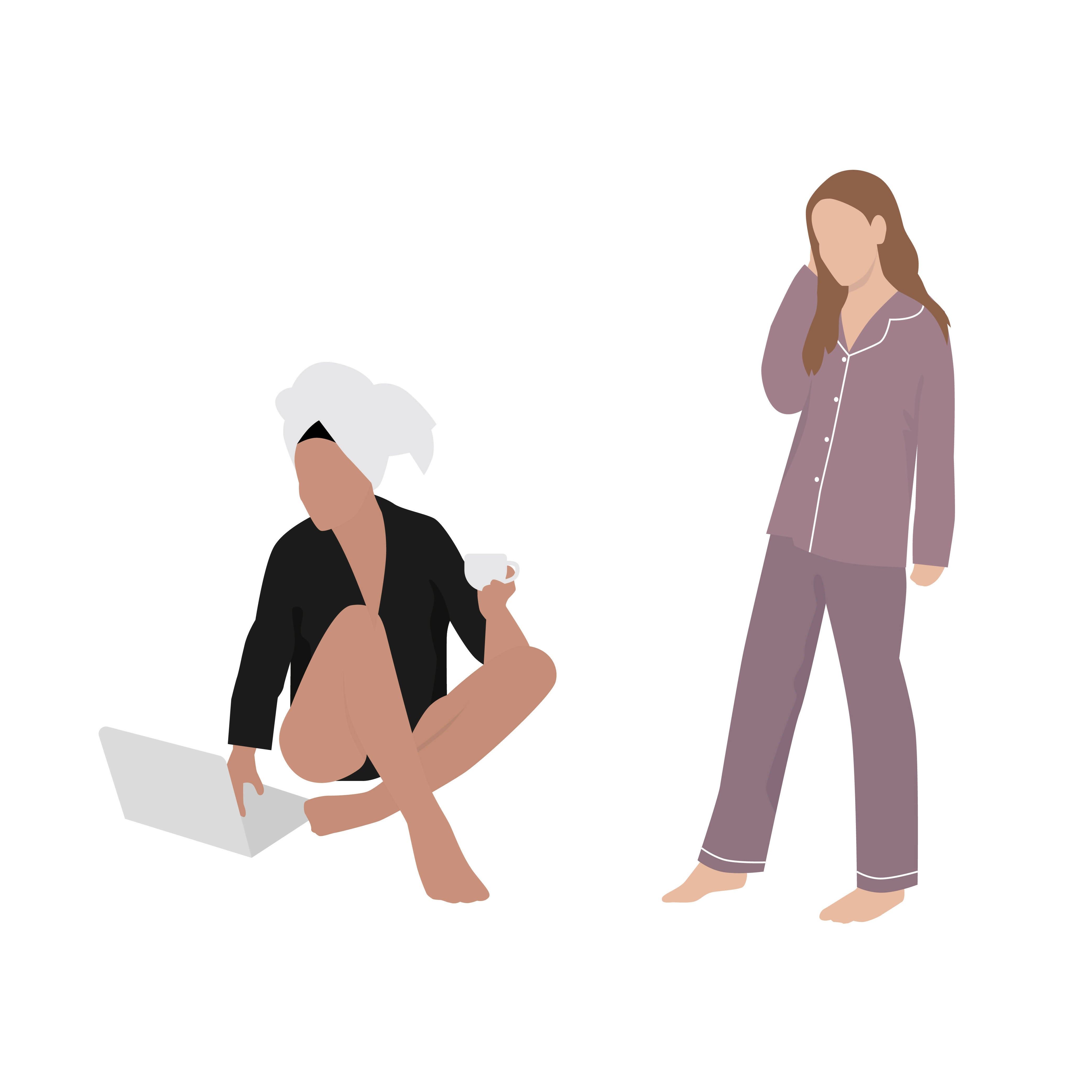Morning Routine Cutout Pack — cutout pack for architectural visualisation, preview 3 of 7