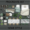 Procreate & PNG Home Style 1
