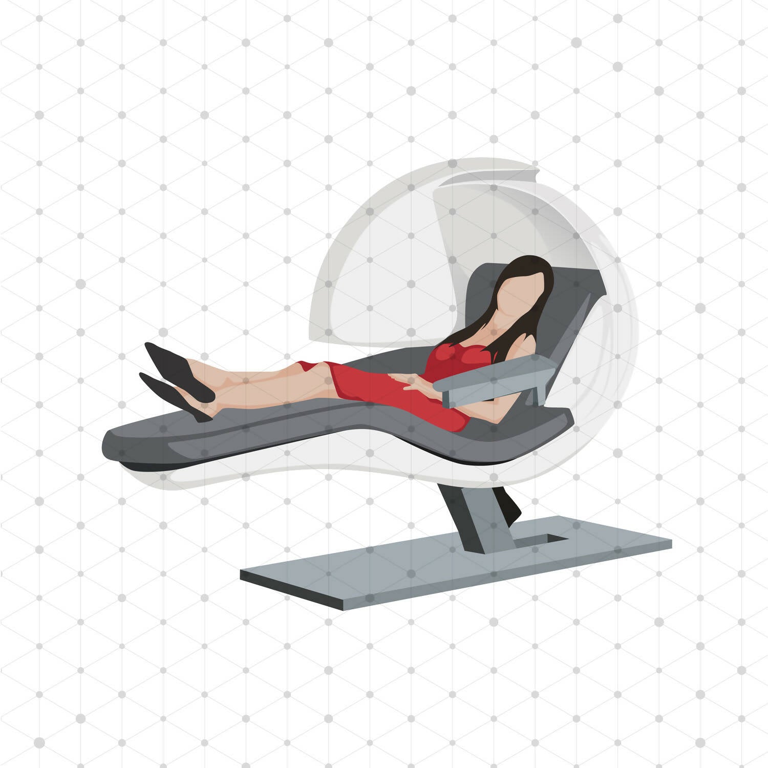 Office People Pack 02 (23 Vectors & PNGs) — cutout pack for architectural visualisation, preview 5 of 5
