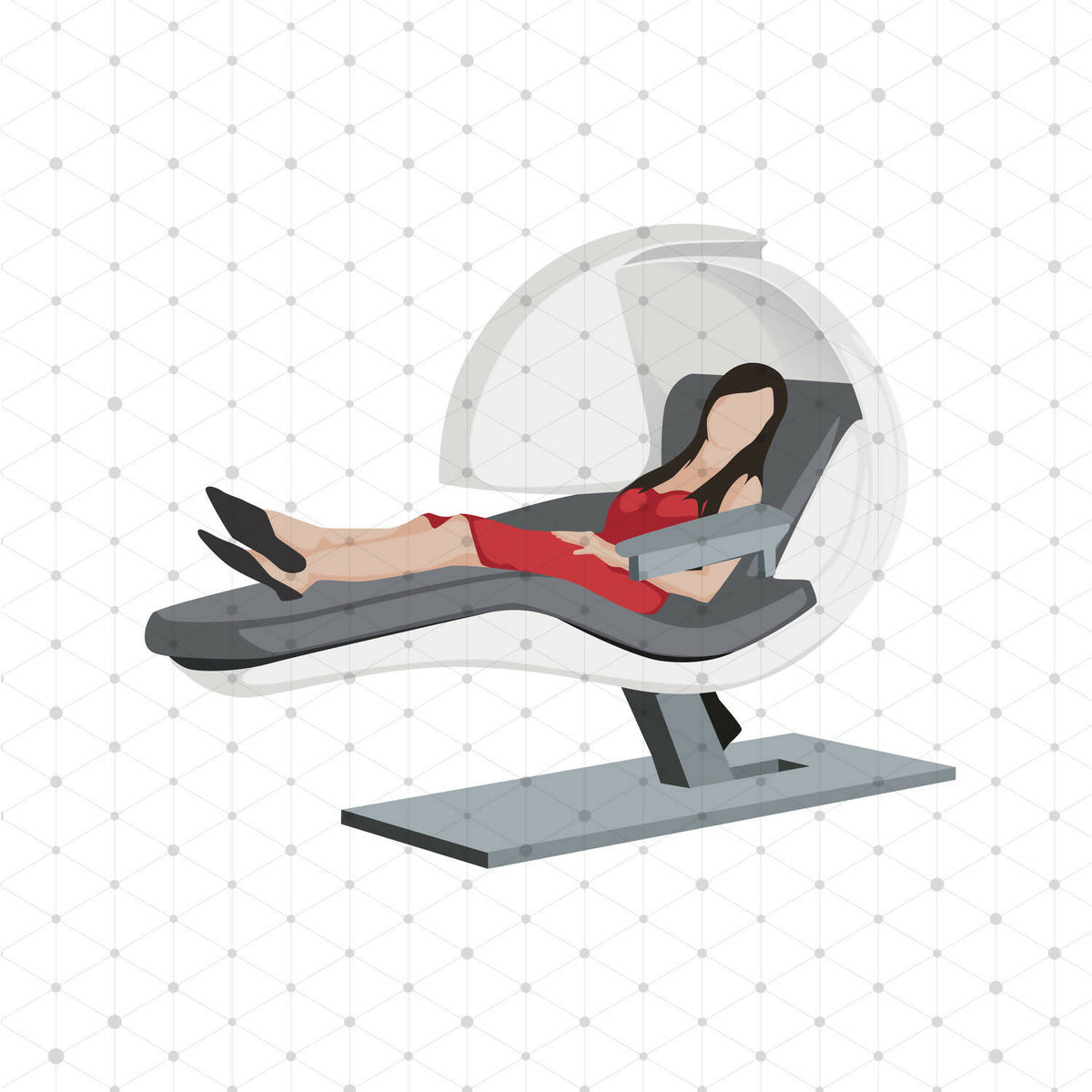 Office People Pack 02 (23 Vectors & PNGs) — cutout pack for architectural visualisation, preview 5 of 5