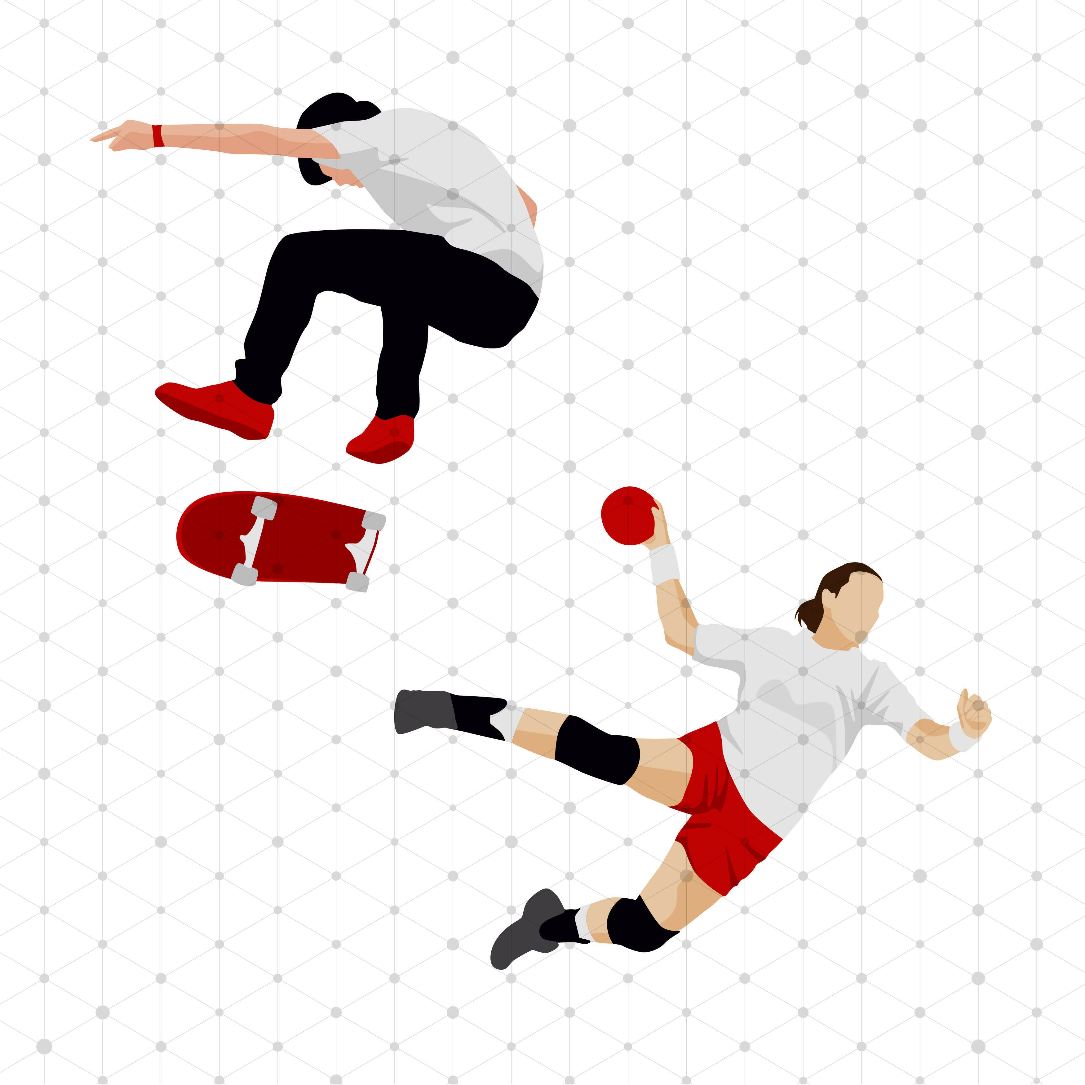 Olympic Sports Cutout Pack — cutout pack for architectural visualisation, preview 4 of 5