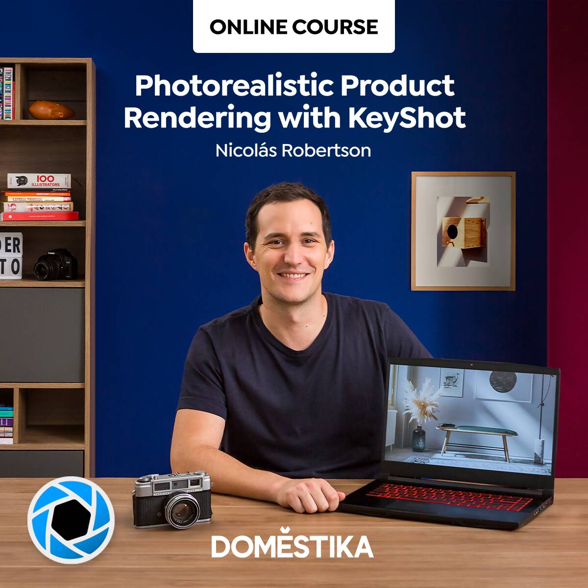 Photorealistic Product Rendering with KeyShot — video course for architects, preview 2 of 2