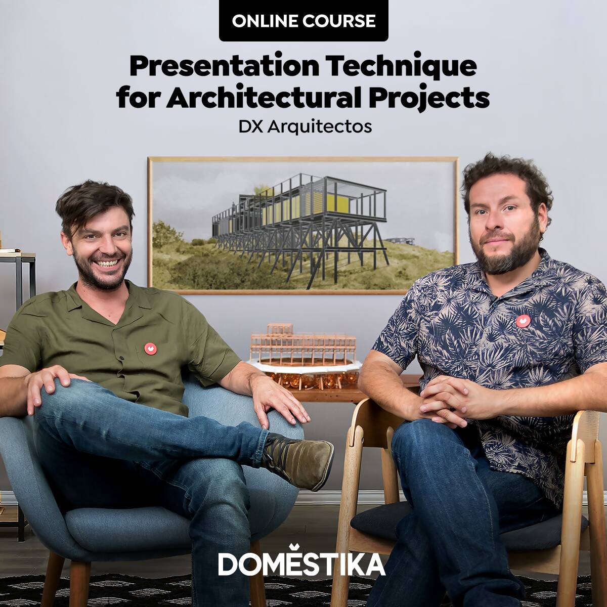 Presentation Technique for Architectural Projects — video course for architects, preview 2 of 2