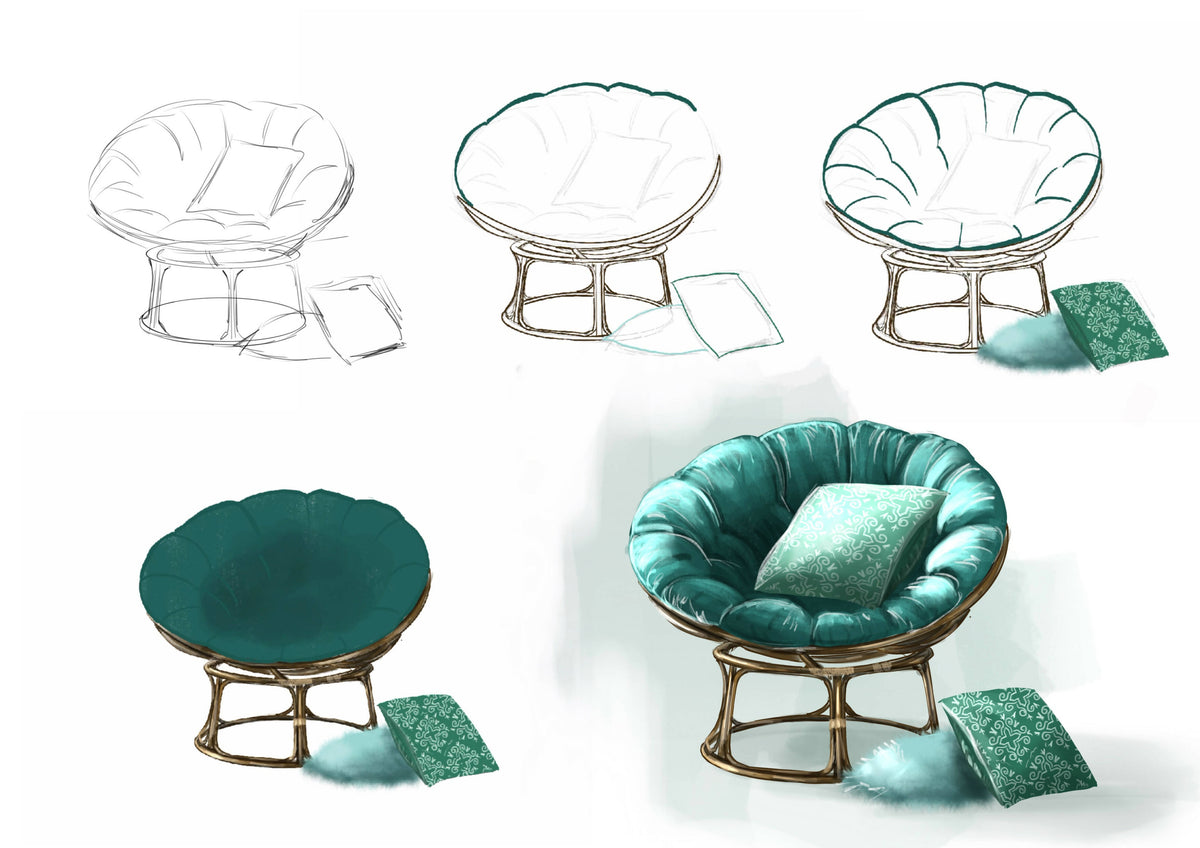 32 Procreate Brush Set, preview 3 of 4