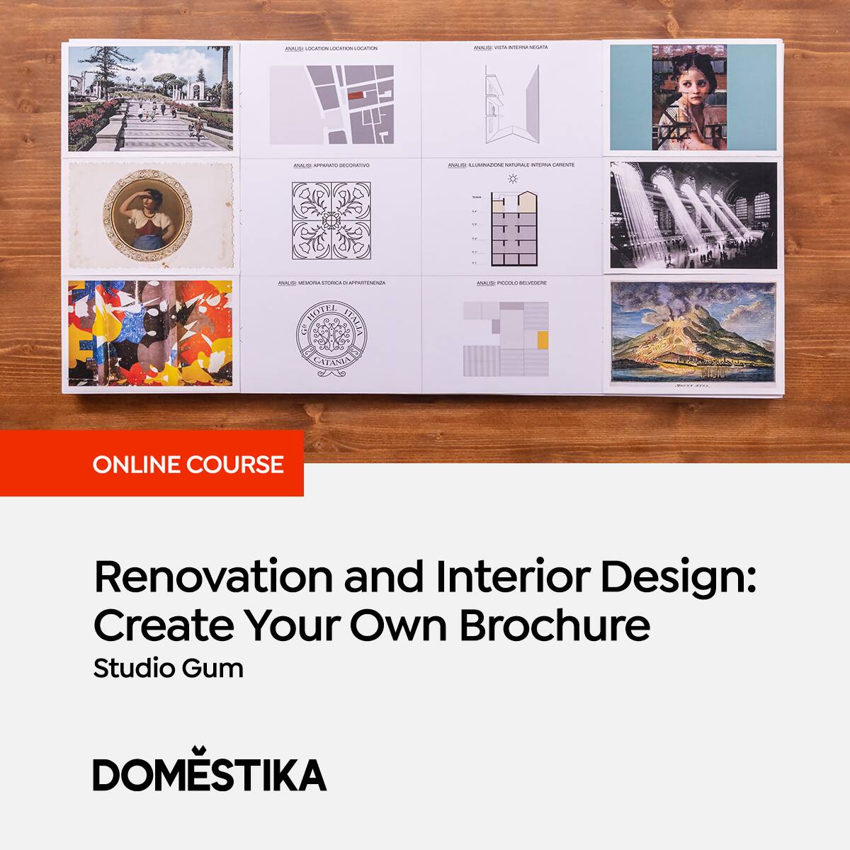 Renovation and Interior Design: Create Your Own Brochure — video course for architects, preview 1 of 2