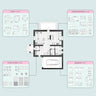 Residential Furniture Kit — cutout pack for architectural visualisation, preview 1 of 6