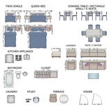 Floor Plan Apartment 2 – CAD Bundle