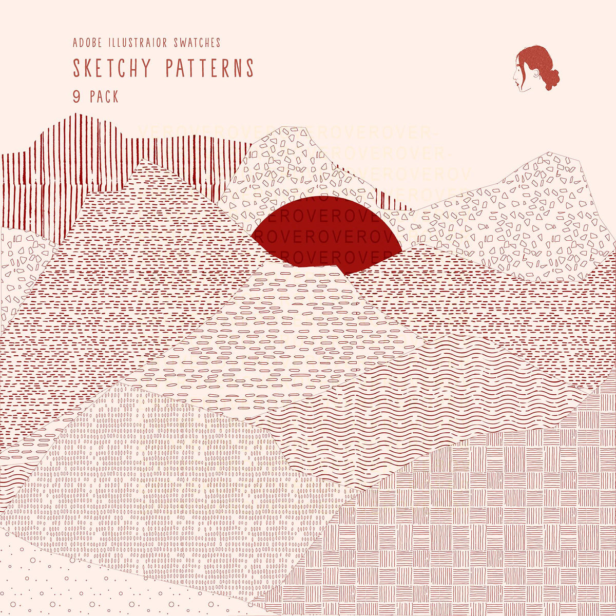 Sketchy Patterns — pattern set for architectural drawings, preview 2 of 2