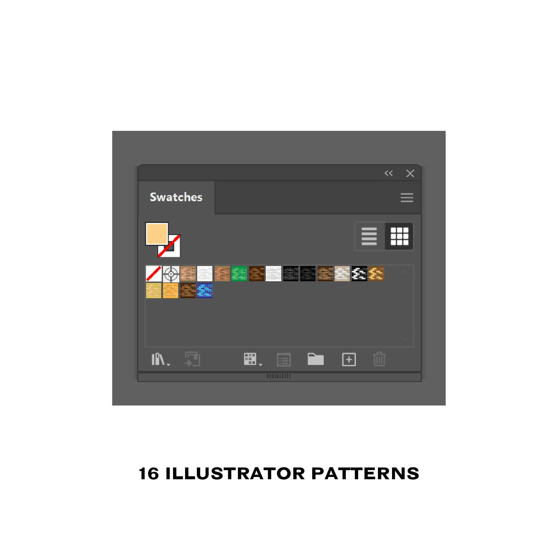 Swatch Brickwork Colours Patterns — texture pack for architectural rendering, preview 2 of 3