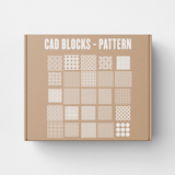 Geometric Pattern CAD Blocks (25 Decorative Panel Designs)