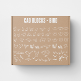 Bird and Butterfly CAD Blocks (70+ Animal Drawings)